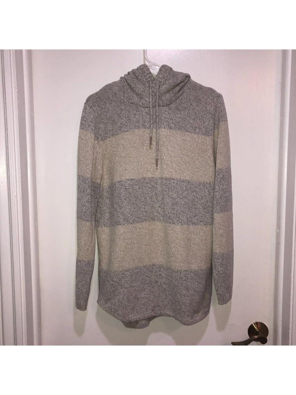 LADIES Retrofit hooded sweater Size M